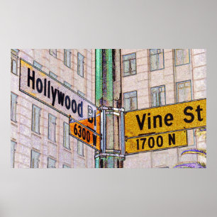 Hollywood And Vine Poster