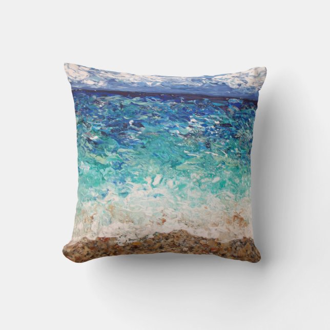 hollywood beach art cushion (Front)
