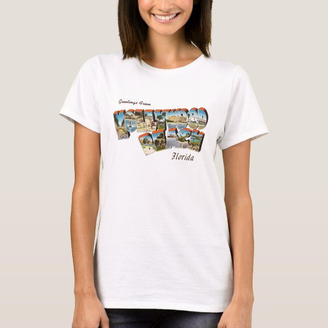 Hollywood Beach Florida T-Shirt (Front)