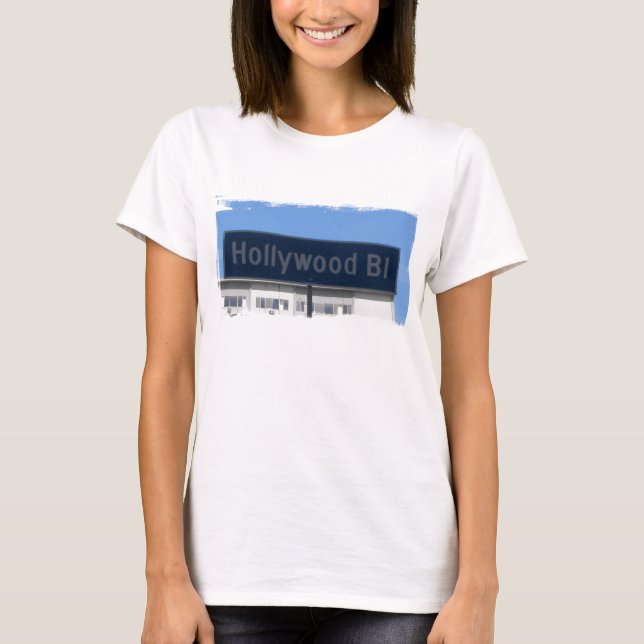 Hollywood Blvd T-Shirt (Front)