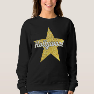 Hollywood Bold Script Walk Of Fame Star Sweatshirt