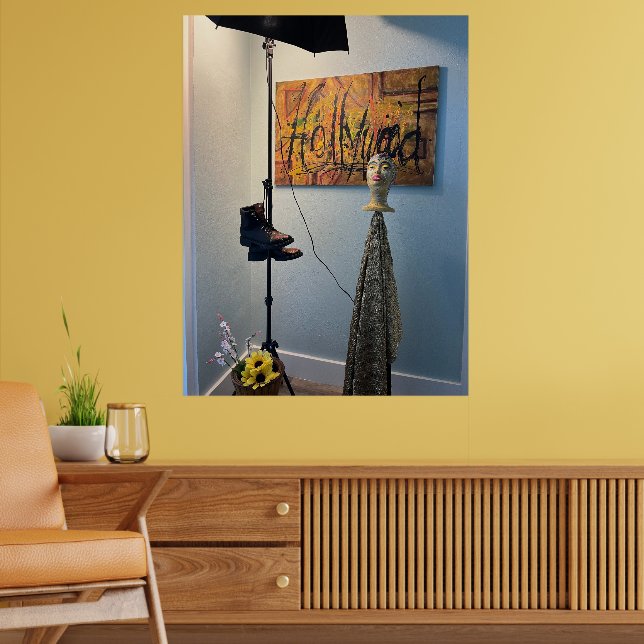 Hollywood Boots Poster (Living Room 2)