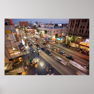 Hollywood Boulevard Los Angeles poster FROM 8.99