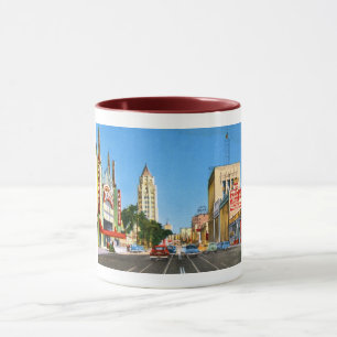 Hollywood Boulevard, Los Angeles Vintage Mug