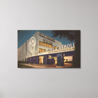 Hollywood, CA - "A gay night spot" Canvas Print