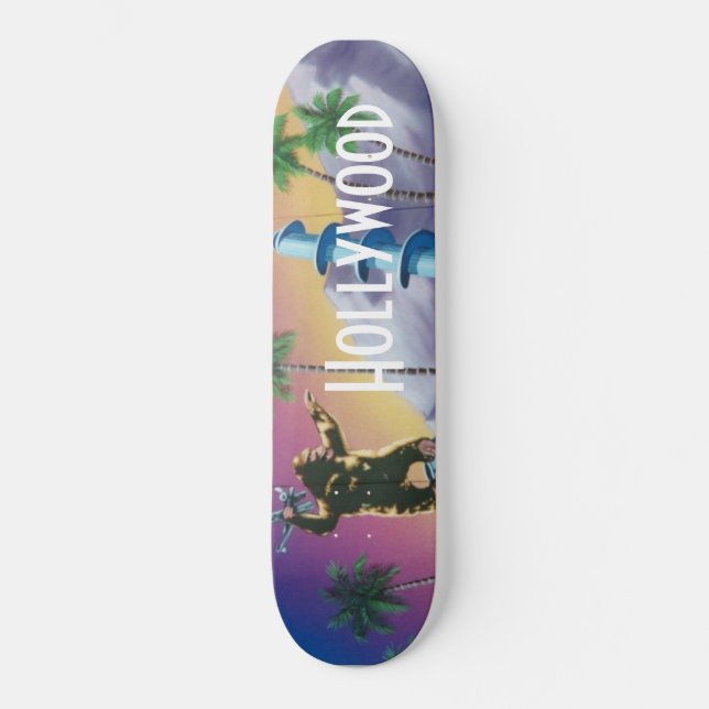 Hollywood California King King Movie Skateboard CA (Front)