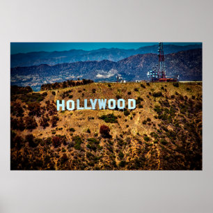 Hollywood California Poster
