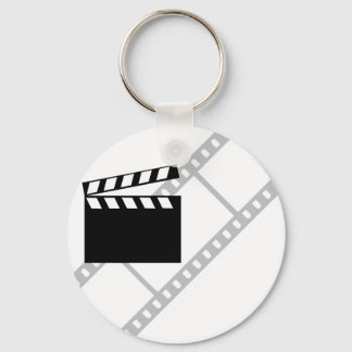 hollywood film clapper key ring