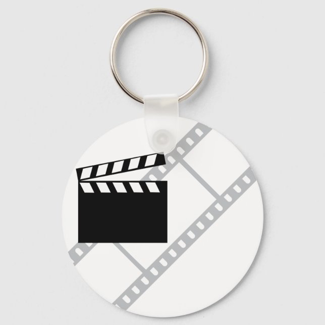 hollywood film clapper key ring (Front)