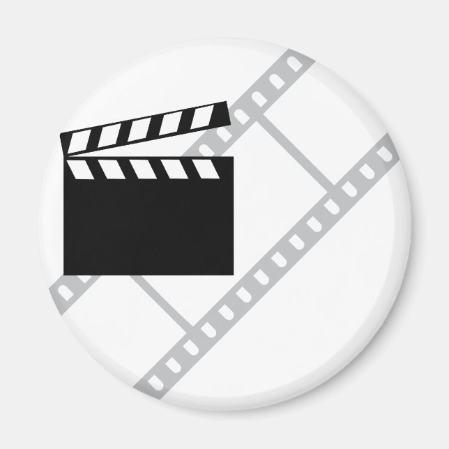 hollywood film clapper magnet (Front)