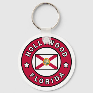 Hollywood Florida Key Ring