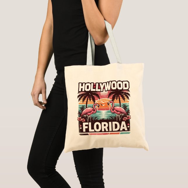 Hollywood Florida Tote Bag (Front (Product))