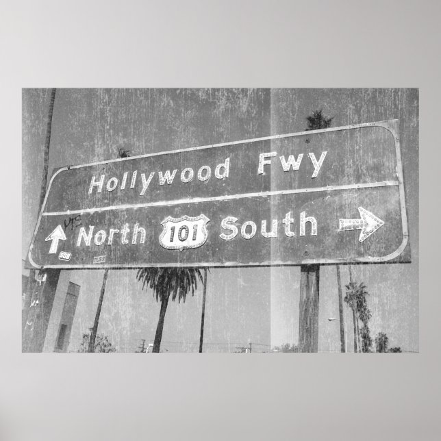 Hollywood Freeway Sign (Front)