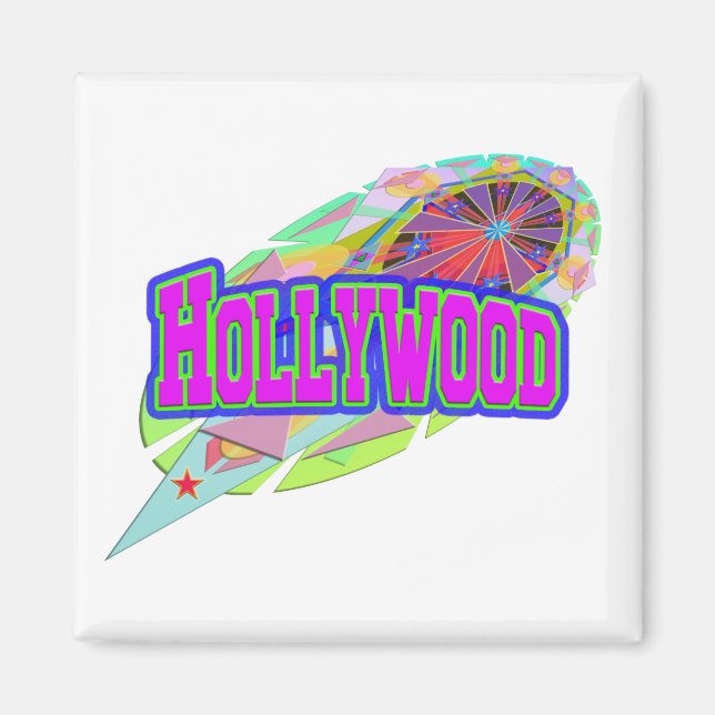 Hollywood Future  Magnet (Front)