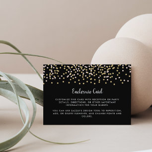 Hollywood Glam Matching Enclosure Card