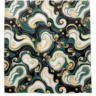Hollywood Glam Shower Curtain – Luxe & Trendy