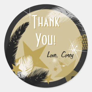 Hollywood Glamour Gift Label