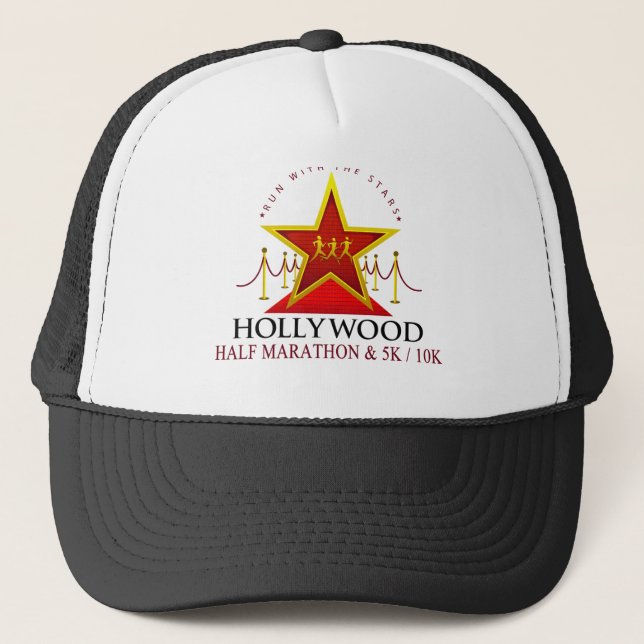 Hollywood Half Marathon Trucker Hat (Front)