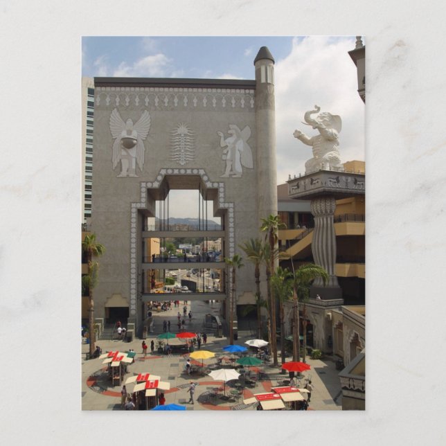 Hollywood Highland Shopping Centre In Los Angeles Postcard (Front)