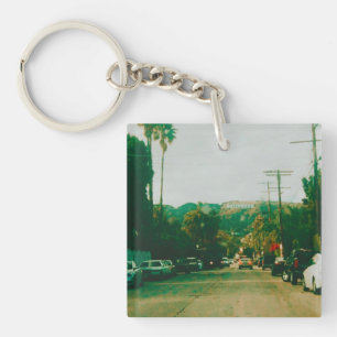 Hollywood Hills Key Ring