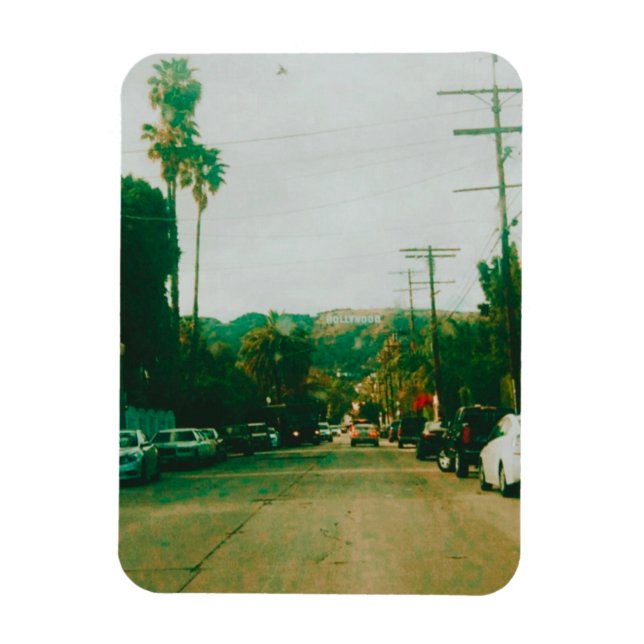 Hollywood Hills Magnet (Vertical)