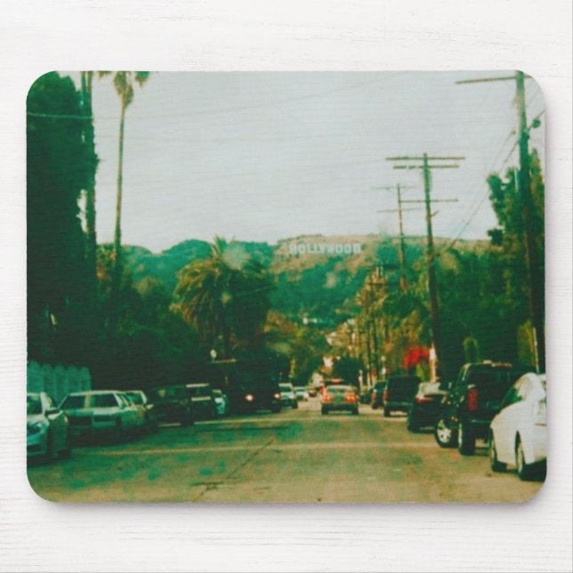 Hollywood Hills Mouse Mat (Front)