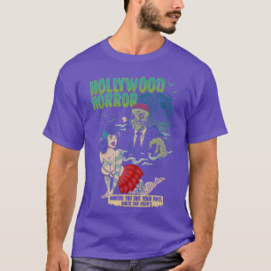 Hollywood Horror BMovie Madness girl T-Shirt
