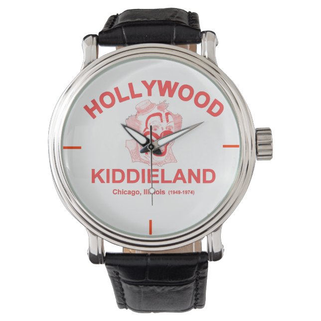 Hollywood Kiddieland, Chicago, IL. Amusement Park Watch (Front)