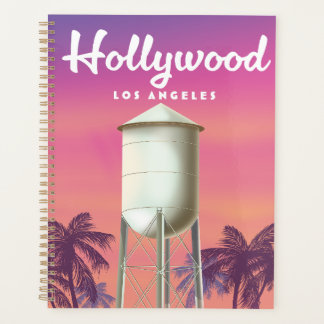 Hollywood Los Angeles Travel poster Planner