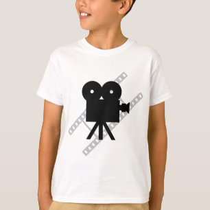 hollywood movie cine camera film T-Shirt