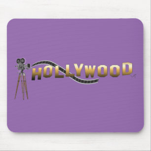 Hollywood-Movie Director Camera Mouse Mat