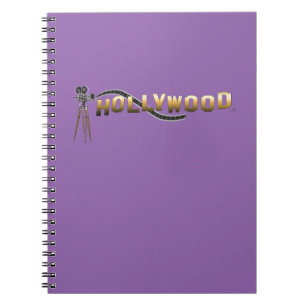 Hollywood-Movie Director Camera Notebook