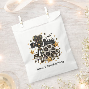 Hollywood Movie Night Birthday Party Favour Bags