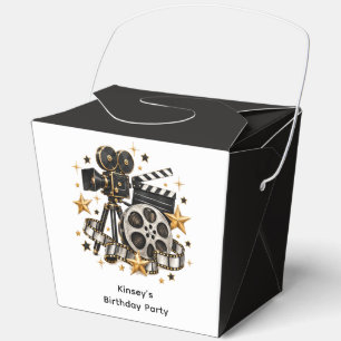 Hollywood Movie Night Birthday Party Favour Box