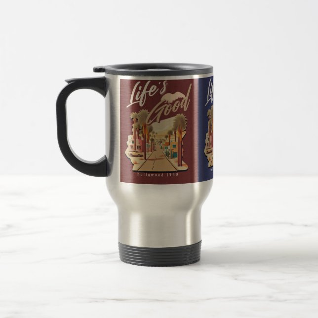 Hollywood  mug for best life (Left)