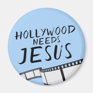 Hollywood needs Jesus in Blue Magnet