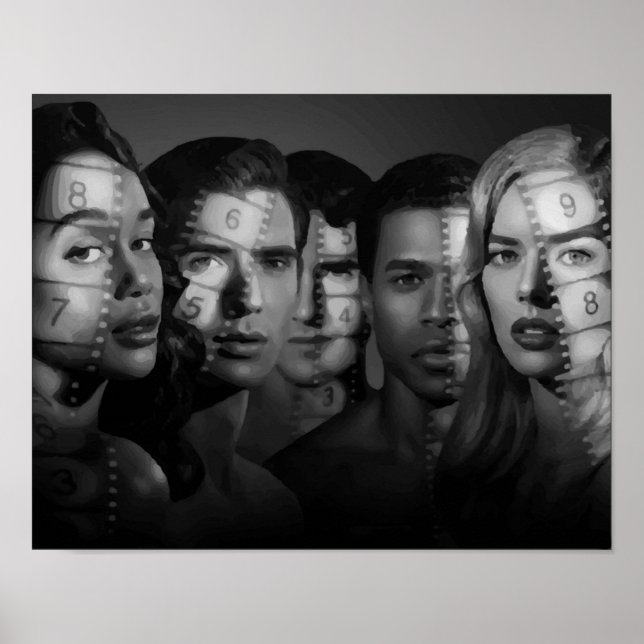 Hollywood Netflix Poster (Front)