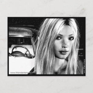 Hollywood Nights Postcard