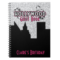 Hollywood Party Guest Book