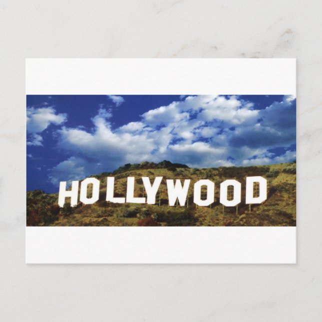 HOLLYWOOD POSTCARD (Front)