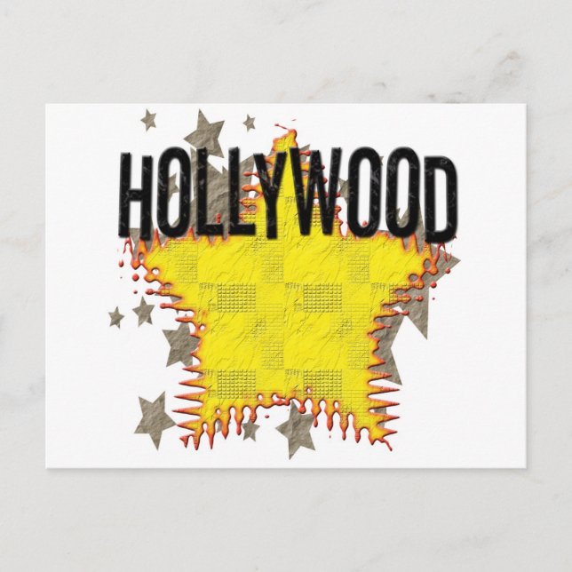 Hollywood Postcard! Postcard (Front)
