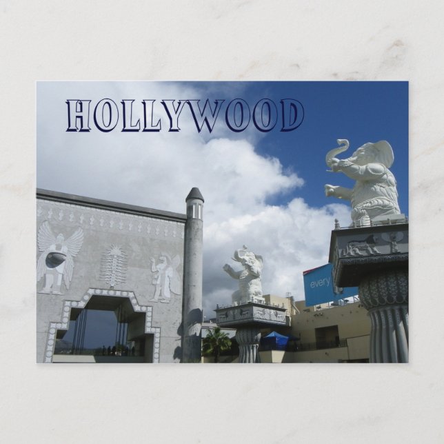 Hollywood Postcard! Postcard (Front)