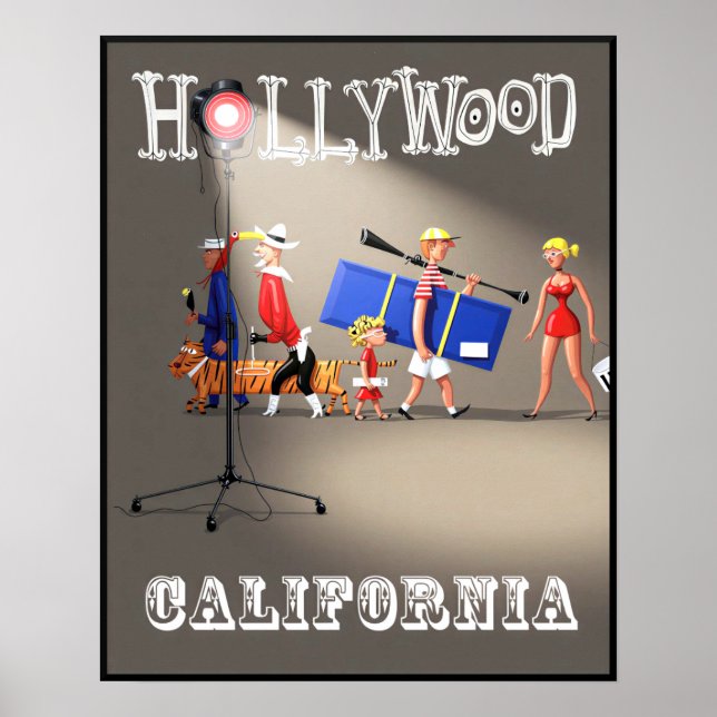 Hollywood poster (Front)