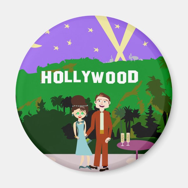 Hollywood Romance Magnet (Front)