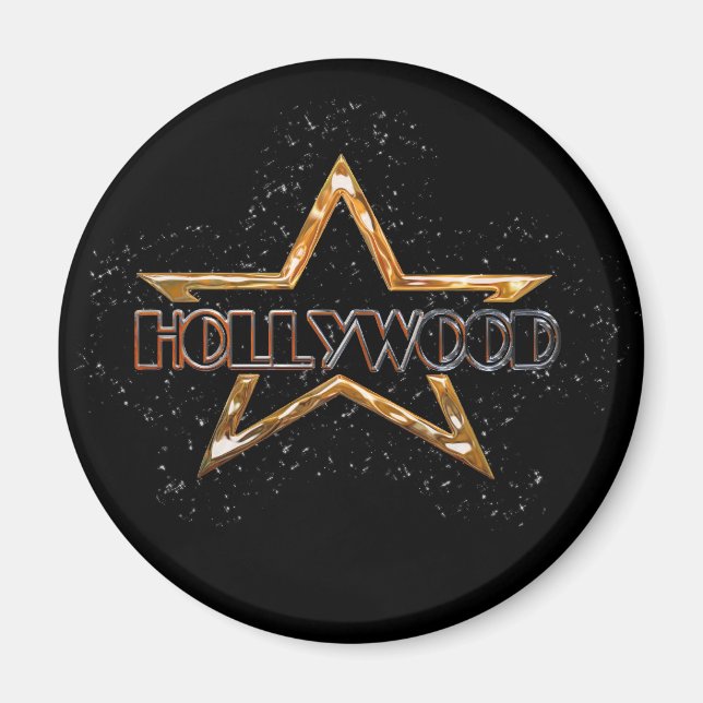 Hollywood Star Magnet (Front)