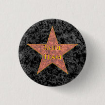 Hollywood Star Personalised pin