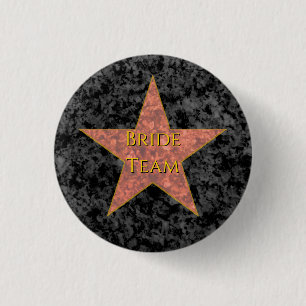 Hollywood Star Personalised pin