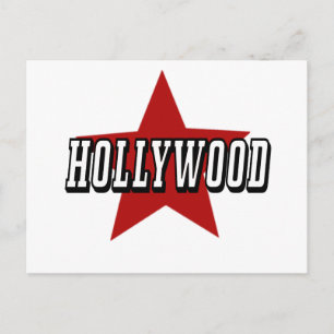 HOLLYWOOD Star Postcard