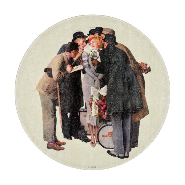 Hollywood Starlet Cutting Board (Front)