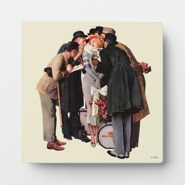 Hollywood Starlet Plaque (Front)